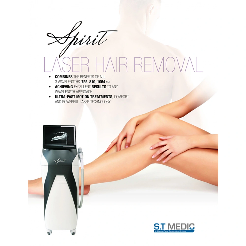 Silhouet-Tone Spirit Trio Multi-Wavelength Laser Hair Removal System